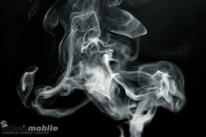 Smoke when the wind blows