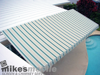 Mike's Mobile Screen & Chimney Service - Awning