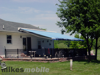 Retractable Awnings Lateral Arm Open