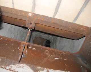 Masonry Throat Damper