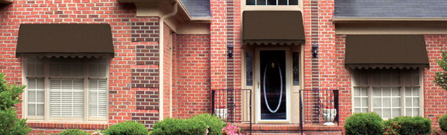 fixed canopy awning