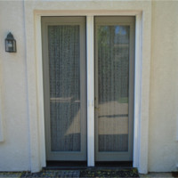 rollaway screen door