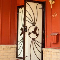 steel security doors