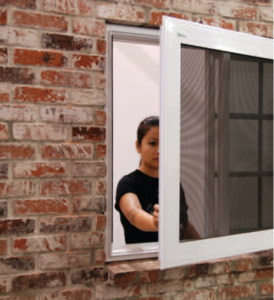 guarda window screen quick escape install