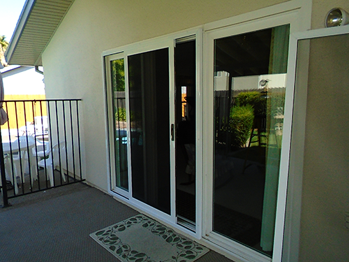 sliding security door install repair